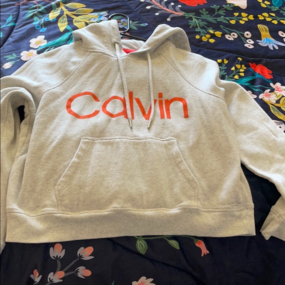 Calvin Klein crop hoodie